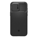 Funda Para iPhone 15 Pro Max Spigen Optik Armor Cubre Camara