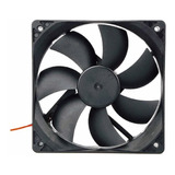 Ventilador Negro 8x8 Caja 12v 0.18 Amp