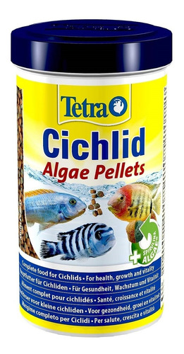 Alimento Tetra Cichlid Algae Pellet 165g Peces C. Africanos