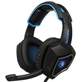 Sades Spirit Wolf Auricular Gamer 7.1 Headset Gaming Juegos