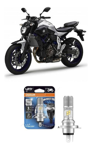 Cree Led Moto Osram H4/hs1 Yamaha Mt 07