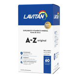 Lavitan Suplemento Vitamínico A-z Original C/ 60 Comprimidos