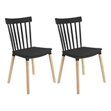 Dsw Armless Modern Plastic Chairs With Wood Legs For Li...