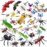 Auihiay 36 Paquete De Insecto Grande De Plástico Figuras Jug