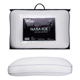Travesseiro Antialérgico Visco 50x70cm Nasa Ice Refrescante