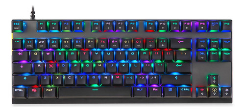 Teclado Mecánico Motospeed Ck82 87 Teclas Rgb Gaming