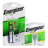 Cargador Energizer Mini Aa - Aaa Con 4 Pilas Aa