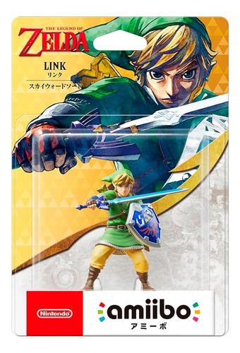 Nintendo Amiibo Link Zelda Skyward Sword Switch