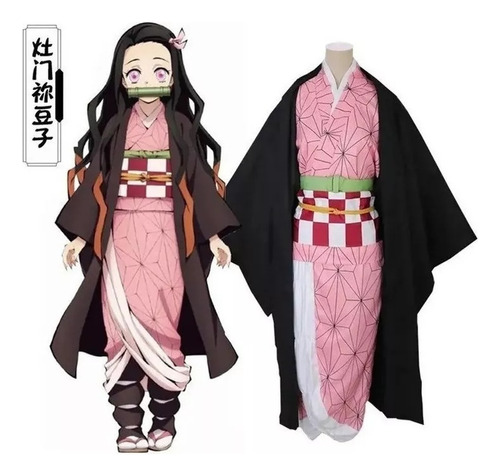 Traje De Kimono De Anime De Cazador De Demonios Japonés Para