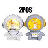 2pack Astronauta Night Light Com Decoração De Quarto De Cofr