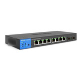 Switch Linksys Lgs310mpc 8 Puertos Administrable Poe + Ge 2