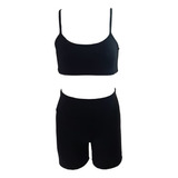 Conjunto Short Curto E Top Suplex Infantil