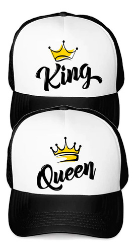  2 Jockey Gorro Malla Enamorados Pololos Parejas King Queen