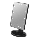 Espejo Led Maquillaje Touch Usb Luz Pie Tactil Regulable 360