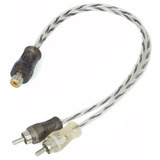 Cabo Y Listrado Techone 2 Machos 1 Fêmea 4mm Plug Metal