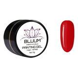 Gel Paint Profesional Bluum 10g Rojo