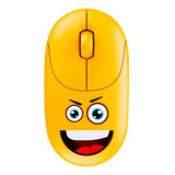 Mouse Emoji Kids Yellow Wireless -bright Cor Amarelo