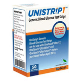 Tiras Para Glucometro Unistrip X50 Para One Touch Universal 