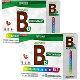 Complexo B Concentrado 1g 60 Comp. 2cxs Prevent Pharma 