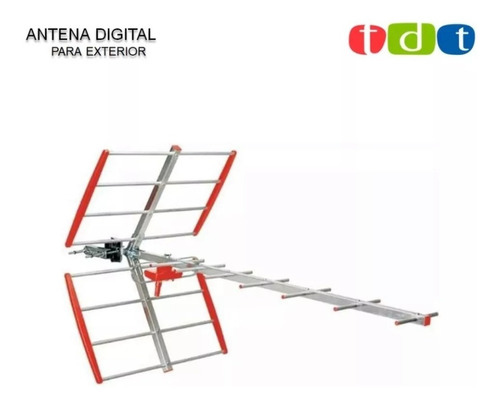 Antena Digital Para Exterior Aire Hd Tdt