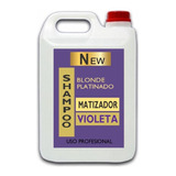 5 Litros Shampoo Matizador Violeta Rubio Platinado Envío