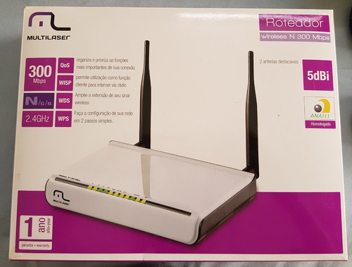 Roteador  Multilaser Wireless N 300 Mbps