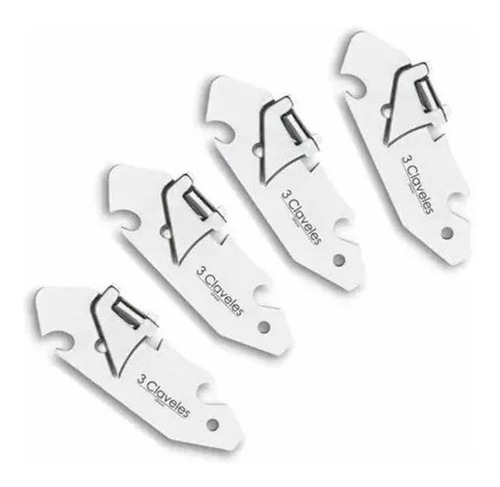 Abrelatas 3 Claveles Explorador 8 Cms Pack 4 Und