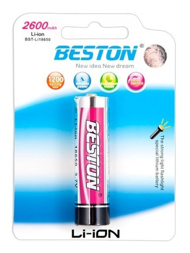 Batería Beston 18650 - 2600mah 3.7v