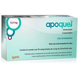 Apoquel 5,4mg Zoetis Para Cães 20 Comprimidos