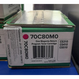 Toner Lexmark 70c80y0 Magenta Para Cs310 Cs410 Cs510