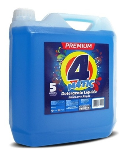 Detergente Liquido Tadea 4 Matic 5 Litros Premium