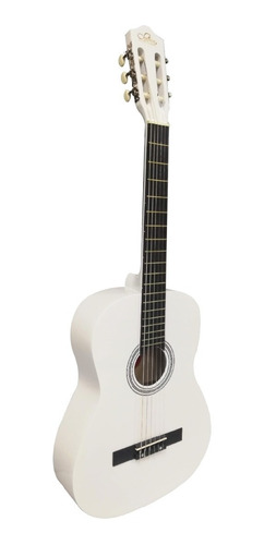 Guitarra Clasica 39 C/funda/alma-white Sevillana