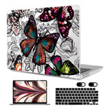 Funda Meegoodo Para Macbook Air 13 M2 + C/teclado Butterfly