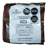 Chocolate Belga Con Leche 33.8% Cacao Callebaut 400gr 3pza