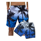 Kit Short Pai E Filho Conjunto De Praia Combinando Oferta 