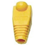 Bota Plástica Para Protección De Plug Rj45, Color Amarillo