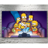 Pintura De Diamante Los Simpson Homero Lisa Televisión