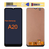 Panel De Pantalla Táctil Lcd Para Samsung Galaxy A20 A205