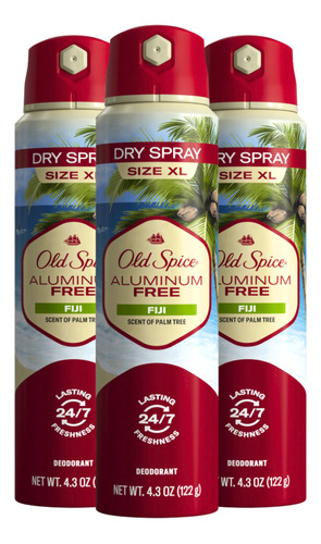 Old Spice Desodorante Sin Aluminio Para Hombre, Spray Corpo.