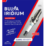 Bujia Iridium Tt Ns Versa Urvan 2.5 Nv350 Sentra B16/tiida 1