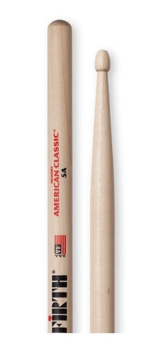 Baquetas Para Bateria En Madera Punta Madera Vic Firth 5a