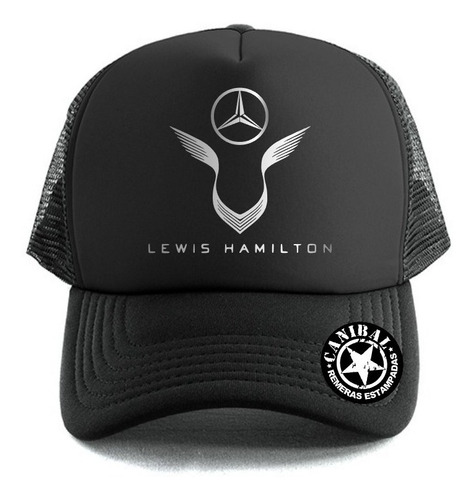Gorras Trucker F1 Hamilton Mercedes Benz Remeras Canibal