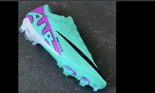 Tacos Nike Mercurial Vapor 15 Elite Turquesa