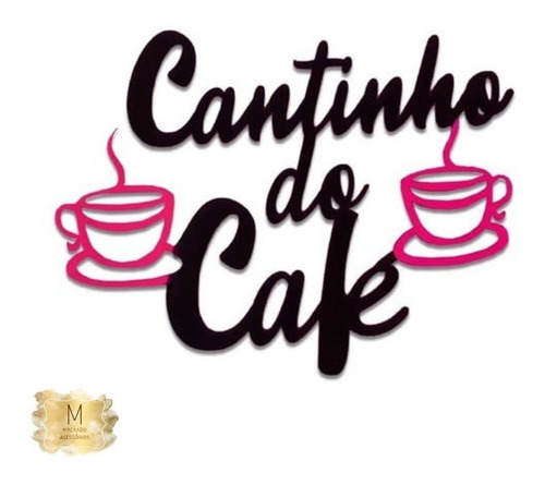 Adesivo De Parede Decorativo Cozinha Cantinho Do Café