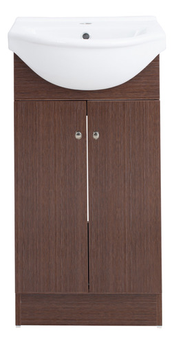 Mueble Vanitorio Sm 40z Café Oscuro 44x35x89 Cm