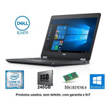 Notebook Dell I5 6ª Ger. 16gb Ddr4/ Ssd Com Garantia E N.f