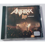 Anthrax Live Island Years Excelente France Metalyrocktigre