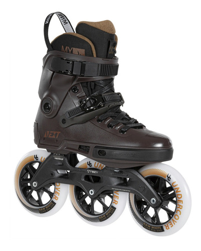 Rollers Powerslide Next Brown 125 -  Freeskate Velocidad