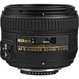 Nikon Af-s Nikkor 50mm F/1.4g Lente
