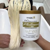 Pó Descolorante Platinum White Souple Liss Branco Dust Free